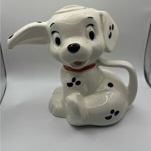 Vintage Disney Dalmatian Dog Ceramic Teapot
